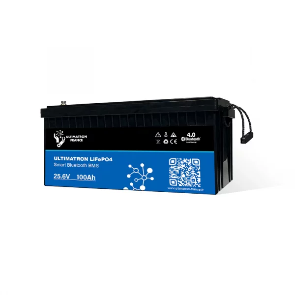 Ultimatron-Batterie-Lithium-25.6V-100Ah-LiFePO4-Smart-BMS-Avec-Bluetooth-4