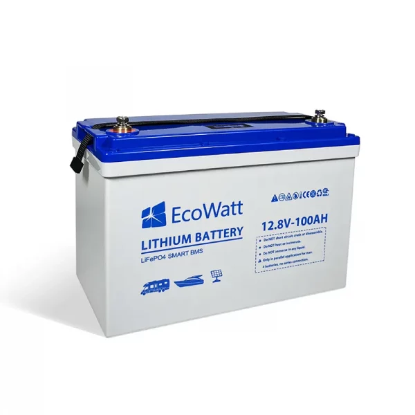 Ultimatron-shop-Ecowatt-LCD-LiFePO4-12.8V-100Ah-Lithium-Batterie-VIS-pour-RV-Photovoltaïque-ECO-12-100-1