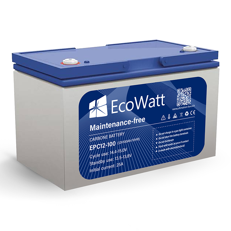 Batterie-100Ah-12V-Plomb-Carbone-EcoWatt-EPC-12-100-Ultimatron-shop-1-2
