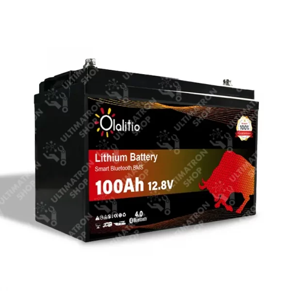 Batterie-Lithium-100Ah-12V-LiFePO4-Smart-Bluetooth-BMS-Olalitio-ultimatron-shop-5