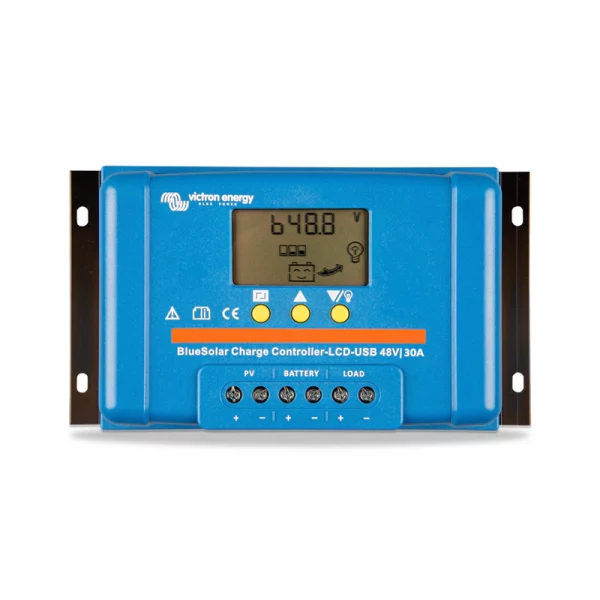 Regulateur-charge-12-24V-30A-PWM-LCD-USB-BlueSolar-Victron-Energy-SCC010030050-Ultimatron-shop-1