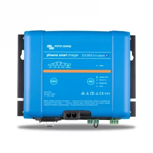 ultimatron-shop-Chargeur de batterie IP43 12V 50A (1+1) – Phoenix Smart – Victron Energy