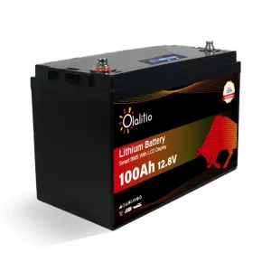 Batterie Lithium 100Ah 12V LiFePO4 LCD Olalitio ultimatron shop