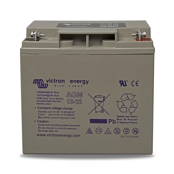 ultimatron-shop-Batterie 22Ah 12V AGM – Victron Energy-1