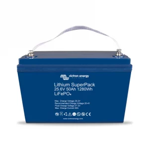 ultimatron-shop-Batterie 50Ah 25.6V LiTHIUM-SuperPack-Victron Energy-1