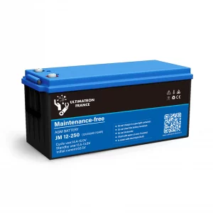 Batterie-250Ah-12V-AGM-Decharge-Lente-ULTIMATRON-JM12-250-Ultimatron-shop-1